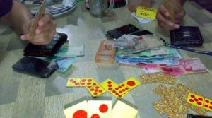 Police Raid Gambling Arena in Sumberagung Village