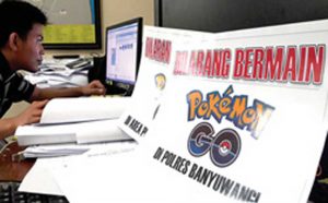 Nekat Main Pokemon Go, Banyuwangi Police Threatened with Firm Sanctions