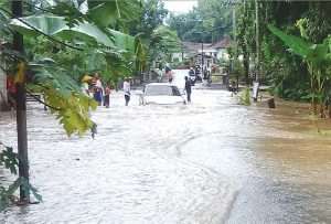 Hujan Semalaman, Banyuwangi Dikepung Banjir