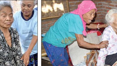 Three Widows Live in the Same House in Wringinpitu Village