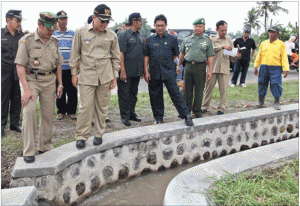 Local Government Disburses Rp 200 M To Build Irrigation