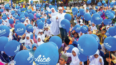 Thousands of Orphans Spread Dreams on Trees