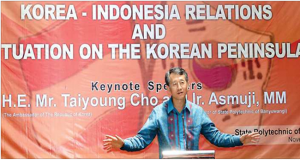 South Korean Ambassador Lectures in Poliwangi