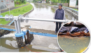 Aliran Sungai Karangdoro Tercemar