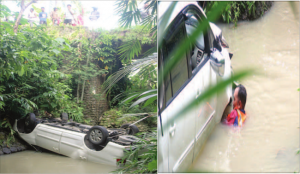 Innova Nyemplung Sungai, One Person Died