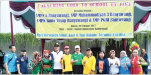 Empat SMP Aktifkan Gerakan Bersepeda ke Sekolah