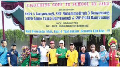 Empat SMP Aktifkan Gerakan Bersepeda ke Sekolah