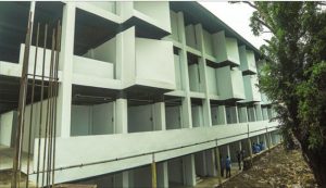 Merchant Stall Building and Dormitory Completed