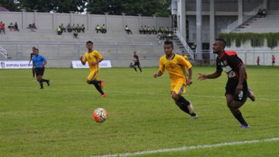 Minim Dukungan Suporter, Persewangi FC Bungkam Persigo Semeru FC 2-1