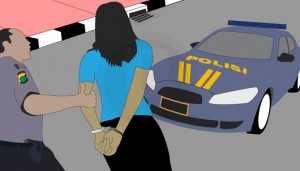 Perempuan Pengedar Dextro Digaruk Polisi