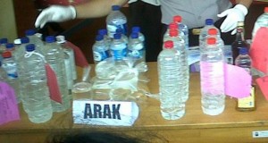 Polisi Sita 23 Botol Arak Bali