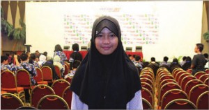 Siswi SMP Bustanul Makmur Raih Medali Emas OSN