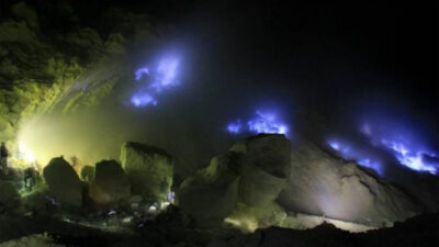 Blue Fire, Only 2 in the World Only in Indonesia