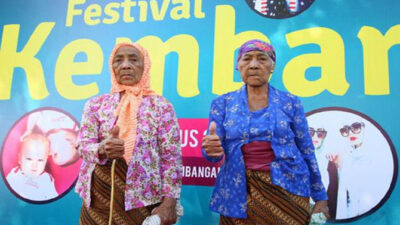 Nenek Tertua Festival Kembar Banyuwangi Ini Punya 43 Keturunan