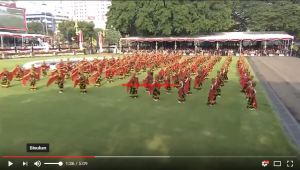 Video 5 Menit Tari jejer Gandrung Membuka Upacara Kemerdekaan ke-72 di Istana Negara