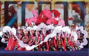 Tari Gandrung Banyuwangi Meriahkan HUT ke-72 RI di Istana Negara