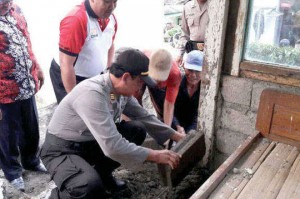 Baznas and the Police for the Surgery of the Widow's House