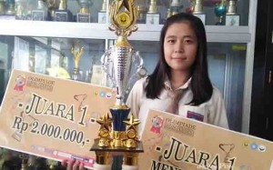 Ikuti Olimpiade Jatim, Siswi SMAK Hikmah Mandala Sabet Dua Piala