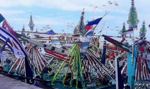 Kapal Nelayan Bersolek, Gitik Siap Dilarung