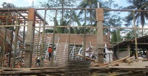 Proyek Aula Puskesmas Ambruk, Dinkes Pastikan Pembangunan Tidak Molor