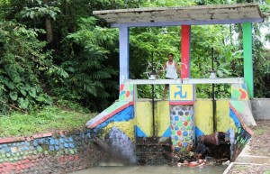 Hujan Deras, Dam Concrong Tersumbat Sampah