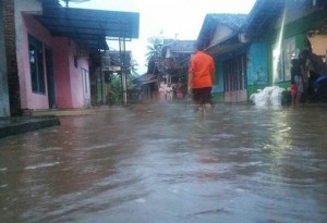 Diguyur Hujan Deras, Banjir Rendam Rumah Warga Di Sobo