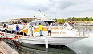 Kapal Cepat Marina Srikandi Kembali Beroperasi