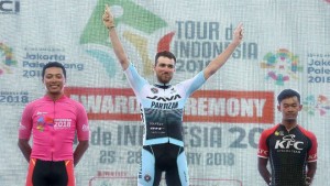 Pembalap Yunani Rajai Etape 3 Tour De Indonesia