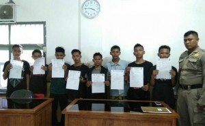 8 Anak Punk Asal Bali Terjaring Razia Satpol PP Banyuwangi