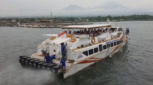 Feel the Sensation of Boarding the Marina Srikandi Ship