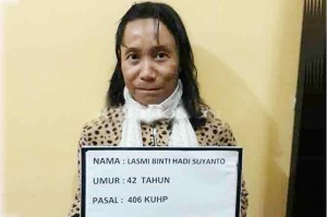 Rusak Pohon Jambu Kristal Dengan Parang, Wanita Paruhbaya di Cluring Ditangkap