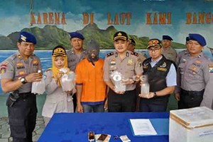 Satpolair Polres Banyuwangi Gagalkan Penyelundupan Benur