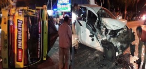 Avanza Hancur Seruduk Truk di Kalipuro