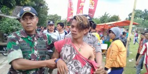 Konser Dangdut di Lapangan Cluring Diwarnai Kericuhan