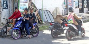 Polisi Izinkan Siswa SMP Naik Motor ke Sekolah