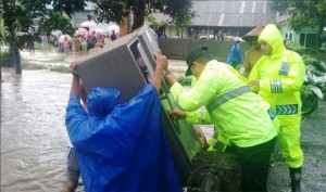 Sungai Bajulmati Meluap, Ratusan Rumah di Banyuwangi Terendam Banjir