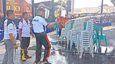 Lokasi Festival Jaranan Buto Dibersihkan