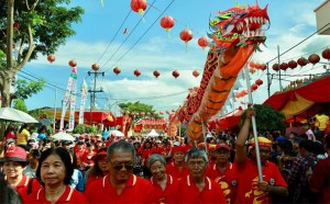 Meriahnya Festival Imlek di Banyuwangi