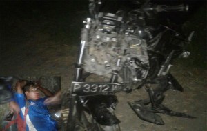 Dua Motor “Adu Moncong” di Blimbingsari