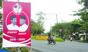 Jelang Pilpres 2019, Baliho Duet Jokowi-Gatot Bertebaran di Banyuwangi