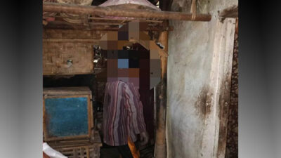 commotion! Grandpa 70 Year in Singojuruh Found Dead Hanging Himself