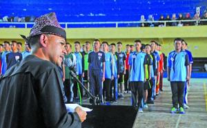 Dispora Siapkan Paskibra Kabupaten dan Provinsi