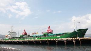 Sea Toll Pioneer Ship Arrives in Banyuwangi