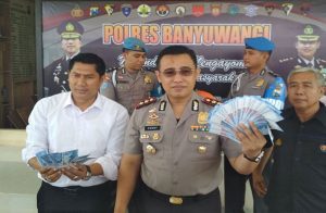 Before Ramadan, Kepolisian Banyuwangi Imbau Warga Waspadai Uang Palsu