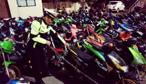 Ratusan Motor Terjaring Razia Operasi Patuh Semeru