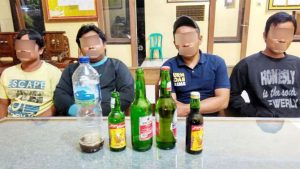 Dimly-lit Stall Raids, Police Cluring Secure 4 drunkard