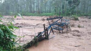 Banjir Bandang Rusak Sawah dan Destinasi Wisata di Songgon