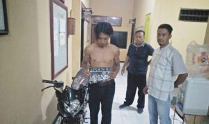 Asyik Ngopi di Warkop, Maling Motor Ditangkap Polisi