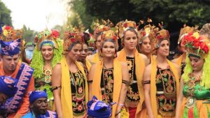 35 Foreign Tourists Celebrate Banyuwangi Ethno Carnival 2018