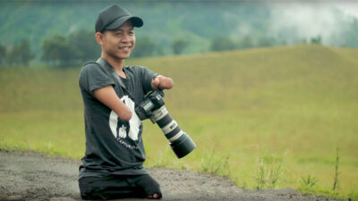 Achmad Zulkarnain Si Fotografer Disabilitas Bangga Dipilih Bawa Obor Asian Games